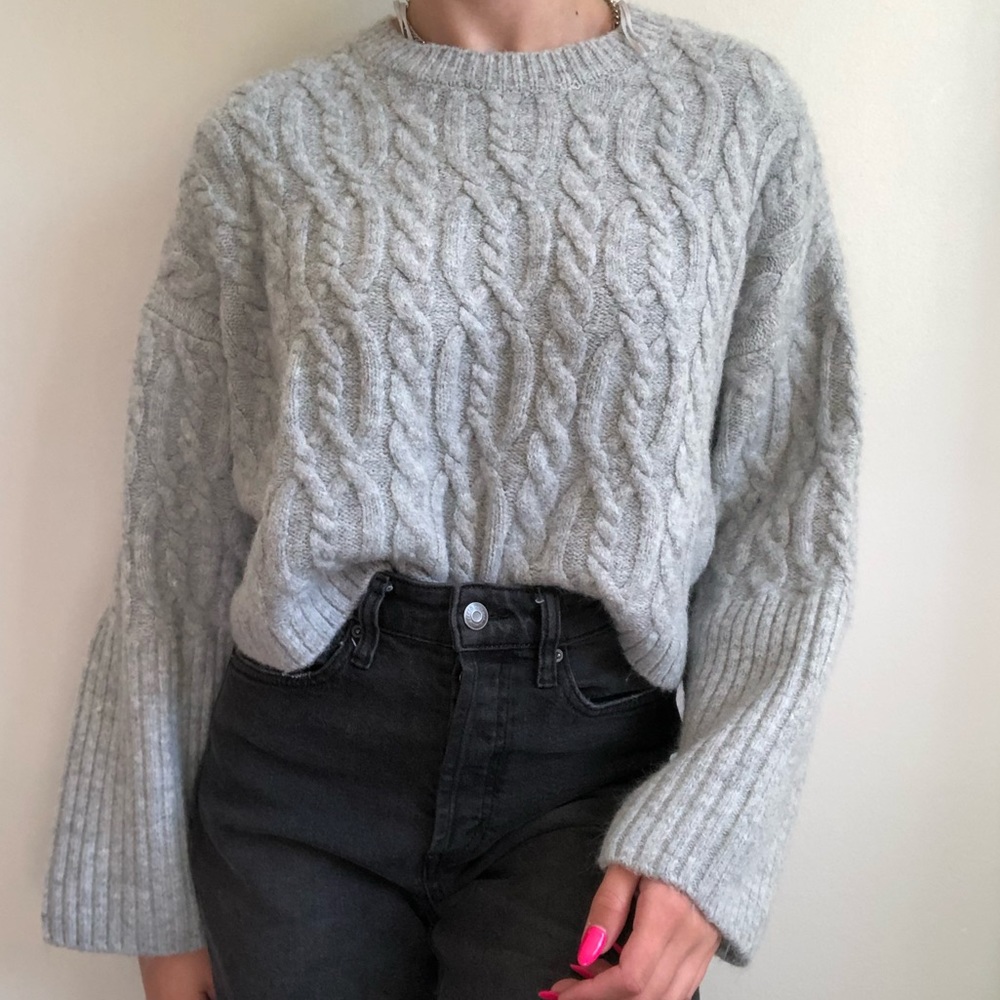 Topshop cropped sweater